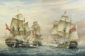 PRITCHARD Jeff 1800-1800,The Battle of Cape St Vincent,Bonhams GB 2012-02-08