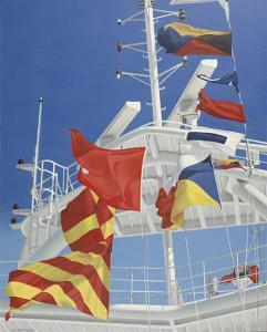 PRITCHARD Lee Ann,'Voyage into Space' The P&O Liner,Bonhams GB 2012-02-08