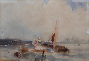 PRITCHETT Edward 1828-1864,Dutch Fishing Boat,Morphets GB 2023-09-07