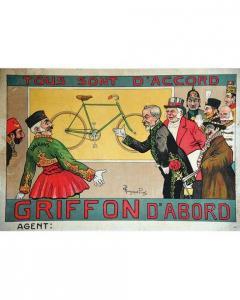PRIVAT GONZAGUE 1843-1917,Ils sont tous d'accord Griffon d'Abord,1910,Artprecium FR 2020-07-10