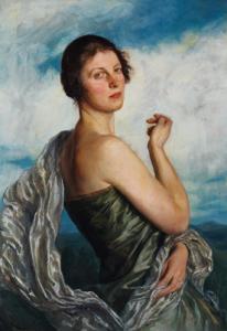 PROBST Erich 1885-1946,Bildnis der Frau M. S.,Palais Dorotheum AT 2008-04-29