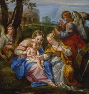 PROCACCINI Andrea 1671-1734,MYSTIC MARRIAGE OF SAINT CATHERINE OF ALEXANDRIA,Sotheby's GB 2018-05-22