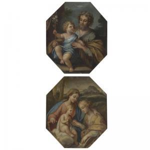 PROCACCINI Andrea 1671-1734,VIRGIN AND CHRIST CHILD WITH ST. CATHERINE; CHRIST,Sotheby's 2007-06-08