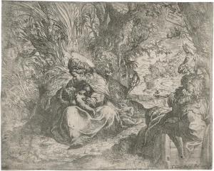 PROCACCINI Camillo 1551-1629,Die Ruhe auf der Flucht nach Ägypten,Galerie Bassenge DE 2023-06-07