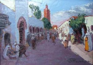 PROCHAZKA Emil 1874-1948,Marrakech.,Damien Leclere FR 2007-04-14
