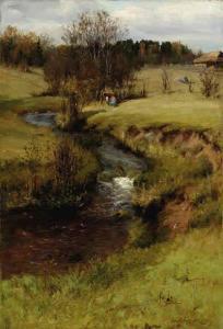 PROCHOROFF Alexander Vassiliev 1848,The Winding Stream,1903,Christie's GB 1998-02-10