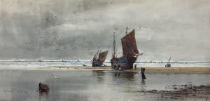 PROCTER Albert 1885-1904,Unloading Boats on the Beach,David Duggleby Limited GB 2023-04-01