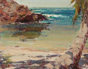 PROCTER Burt 1901-1980,Sand, Sun and Sea,John Moran Auctioneers US 2023-08-01