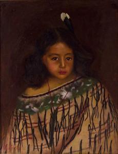 PROCTER Robert,Portrait of a Young Girl,Webb's NZ 2011-10-02