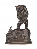 PROCTOR Alexander Phimister 1862-1950,'Bear Cub and Rabbit',1894,Christie's GB 2013-02-27