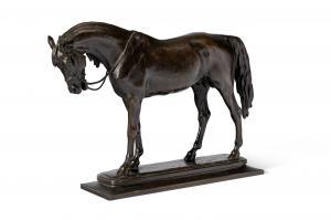 PROCTOR Alexander Phimister 1862-1950,Arab Stallion,1895,Christie's GB 2024-01-18