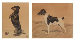 PROCTOR Howard 1900-1900,Dogs,Hindman US 2012-02-22