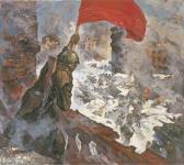 PROKOPENKO Alexsei Andreyevich 1926,Flag of victory in Stalingrad,1982,Christie's GB 2005-04-07