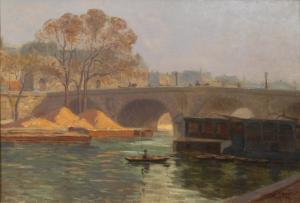 PROST Gaston 1881-1956,Paris mit der Pont Neuf,1967,Wendl DE 2018-10-25