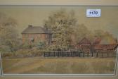 PROUD J.T,a farmstead,1911,Lawrences of Bletchingley GB 2017-06-06