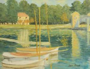 PROUD Liam 1920-1995,Reflections on the River,Morgan O'Driscoll IE 2021-07-05