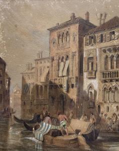 PROUT Samuel 1783-1852,Venetian Gondoliers,David Duggleby Limited GB 2024-02-08
