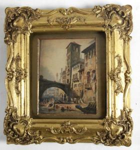 PROUT Samuel 1783-1852,Venetian Townscape,Simon Chorley Art & Antiques GB 2012-12-13