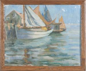 PROVINCETOWN SCHOOL,Boat at a dock,Eldred's US 2016-05-21