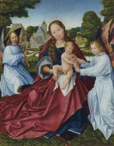 PROVOST Jan 1465-1529,The Virgin and Child with angels in a landscape, a,Christie's GB 2020-10-15