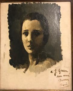 PRUNA Pedro 1904-1977,Portrait de Femme,Moore Allen & Innocent GB 2022-06-15