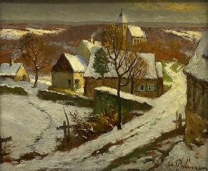 PRUSSEN Clemens 1888-1966,Winter Landscape in the Eifel near Daun,David Duggleby Limited 2022-06-17