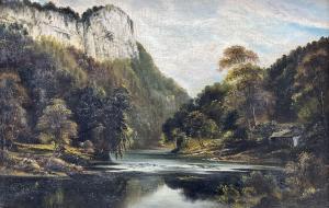 PRYCE George Willis 1866-1949,High Tor and Derwent River Gorge,David Duggleby Limited GB 2023-09-30