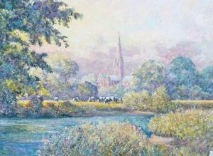 PRYKE clive,A view of a Cathedral,20th Century,Bellmans Fine Art Auctioneers GB 2020-10-20
