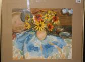 PRYSE Tessa Spencer 1940,Still life of flowers,Reeman Dansie GB 2007-05-19