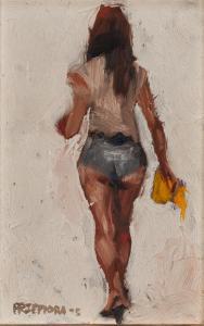 PRZEPIORA DAVID STEFAN 1944,Woman in hot pants,Capes Dunn GB 2020-10-06