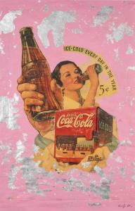 PSAIER Pietro 1939-2004,Coca Cola - Pink Ice,Rogers Jones & Co GB 2023-09-01