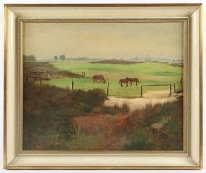 PUCINSKI Viktor 1882-1952,Drei Pferde auf der Weide,Von Zengen DE 2021-09-10