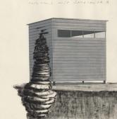 PUDER Ulf 1958,Holzhaus mit Westseite,2002,Galerie Bassenge DE 2018-12-01
