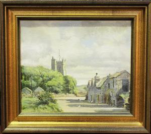 PUGH Bert 1904-2001,St Breward, near Bodmin Moor, Cornwall,20th century,Tooveys Auction 2022-01-18