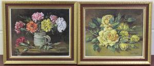 PUGH Bert 1904-2001,Still Life with Yellow Roses,20th century,Tooveys Auction GB 2021-11-10