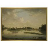 PUGH Herbert 1700-1700,VIEW OF SUNBURY HOUSE BESIDE THE RIVER THAMES AT C,Sotheby's GB 2008-12-04