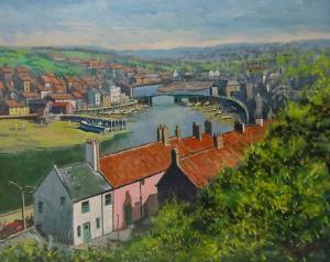 Pugh Irving J,Overlooking Whitby from Khyber Pass,20th century,David Duggleby Limited GB 2017-12-08