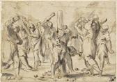 PUGLIESCHI Antonio 1660-1732,Die Steinigung zweier Männer,Galerie Bassenge DE 2007-11-30