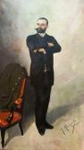 PUIGCERVER J,“Retrato de caballero”,1881,Goya Subastas ES 2009-07-09