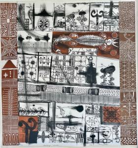 PULE John 1962,Maveheaga, Manako,International Art Centre NZ 2023-10-03