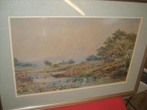 PULLAN Ayrton, Colonel 1834-1911,River scene,Dreweatt-Neate GB 2006-11-21