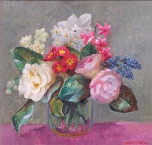 Pulleine Robert 1911-1992,Floral Still Life in Glass Vase,Bonhams & Goodman AU 2009-06-21