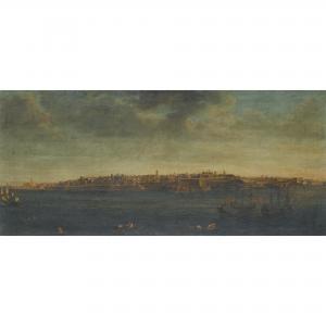 PULLICINO Alberto,VIEWS THE GRAND HARBOUR AT VALLETTA AND ENVIRONS C,1758,Sotheby's 2011-12-07