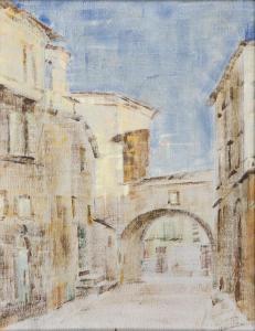 PUPPO Fernando,Vicolo di Orvieto con pergolato; Strada ad Orvieto,1937,Minerva Auctions 2014-05-27