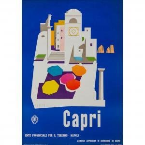 PUPPO Mario 1905-1977,Capri,1954,Wannenes Art Auctions IT 2022-11-29