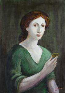 PURIFICATO Domenico 1915-1984,Donna con anello,Galleria Pananti Casa d'Aste IT 2024-04-19
