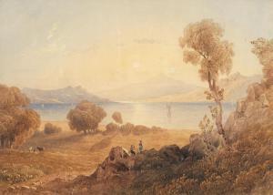 PURSER William 1790-1852,The Gulf of Salamis, Greece,Bonhams GB 2021-09-14