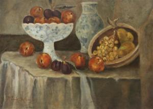 PURVIS de Chavannes,Still life of fruit,Gorringes GB 2013-03-27