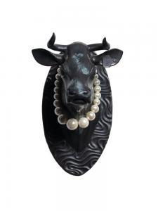 PURVIS Louise,Bull Torso Cony with Pearls,2013,Webb's NZ 2023-03-27