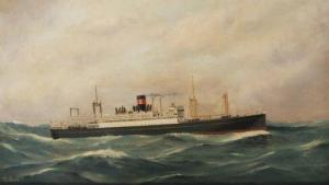 PURVIS Thomas G.,President Taft, Dollar Line Steamship,1927,John Moran Auctioneers 2019-12-15